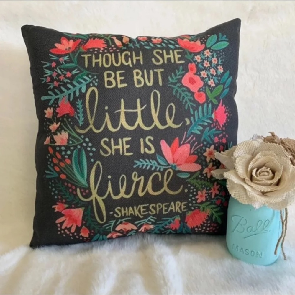 Shakespeare Quote Pillow